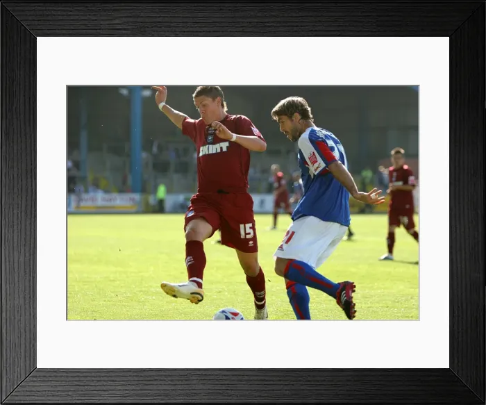 Framed Print : Alex Revell versus Carlisle Utd Framed Print : Alex Revell versus Carlisle Utd