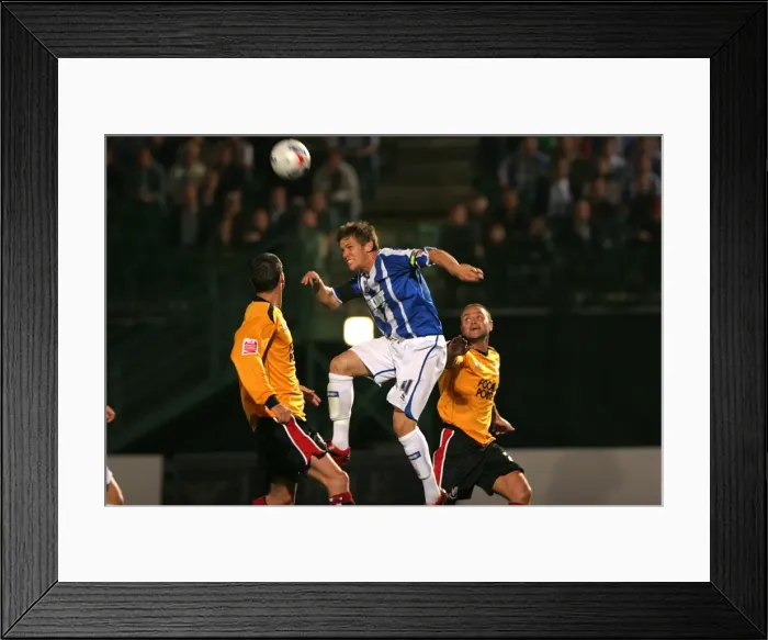 Framed Print : Dean Hammond versus Bournemouth Framed Print : Dean Hammond versus Bournemouth