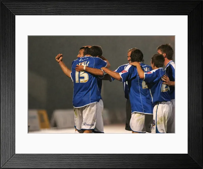 Framed Print : Paul Reid versus Boston Utd Framed Print : Paul Reid versus Boston Utd