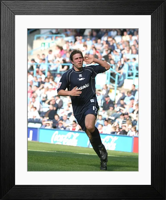 Framed Print : Adam Virgo celebrates Framed Print : Adam Virgo celebrates