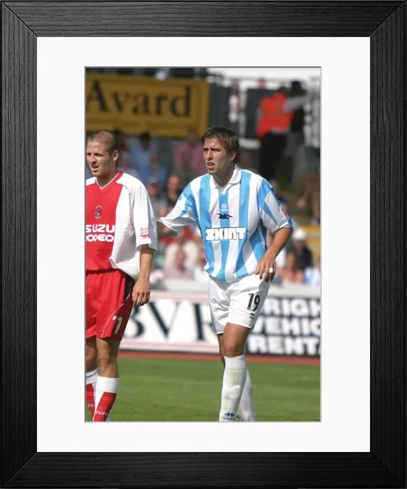 Framed Print : Adam Virgo in Action: Brighton & Hove Albion vs. Coventry, Withdean Stadium (2004-05) Framed Print : Adam Virgo in Action: Brighton & Hove Albion vs. Coventry, Withdean Stadium (2004-05)