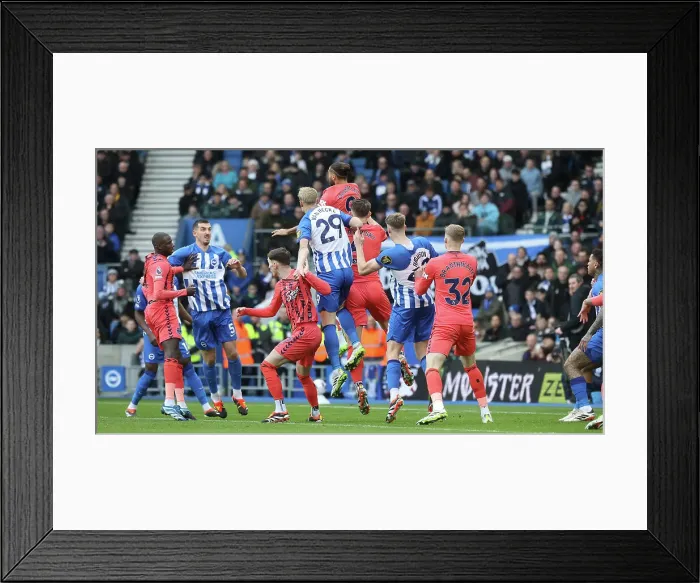 Framed Print : Brighton and Hove Albion v Everton Premier League 24FEB24 Framed Print : Brighton and Hove Albion v Everton Premier League 24FEB24