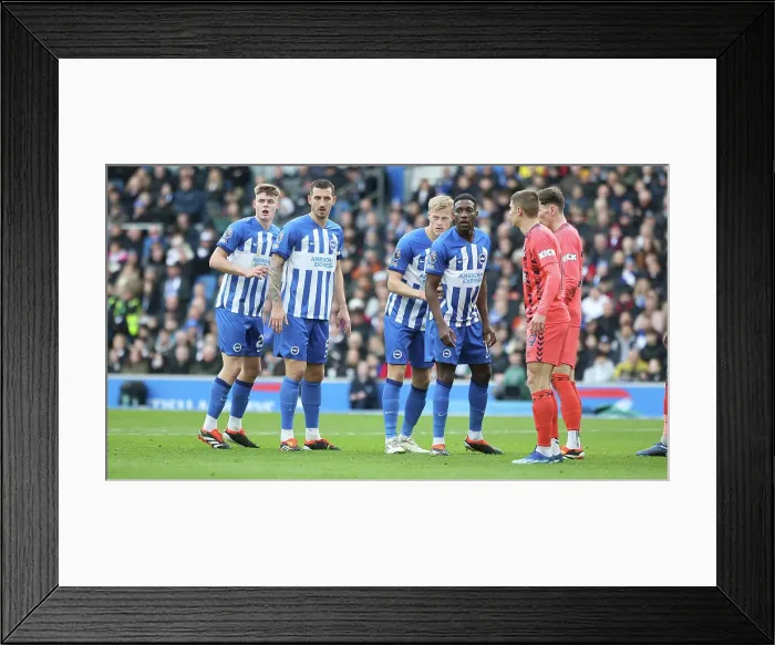 Framed Print : Brighton and Hove Albion v Everton Premier League 24FEB24 Framed Print : Brighton and Hove Albion v Everton Premier League 24FEB24