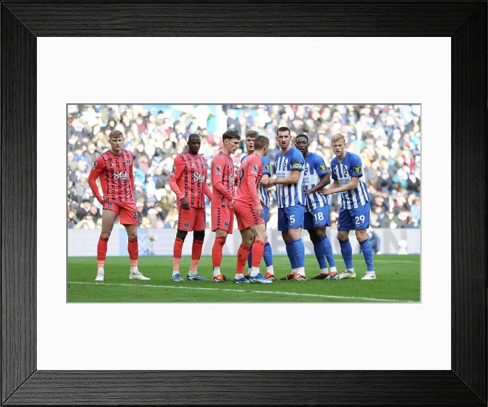 Framed Print : Brighton and Hove Albion v Everton Premier League 24FEB24 Framed Print : Brighton and Hove Albion v Everton Premier League 24FEB24