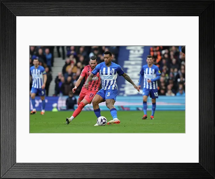 Framed Print : Brighton and Hove Albion v Everton Premier League 24FEB24 Framed Print : Brighton and Hove Albion v Everton Premier League 24FEB24