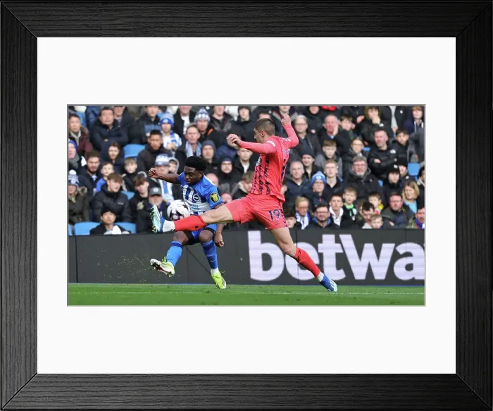 Framed Print : Brighton and Hove Albion v Everton Premier League 24FEB24 Framed Print : Brighton and Hove Albion v Everton Premier League 24FEB24
