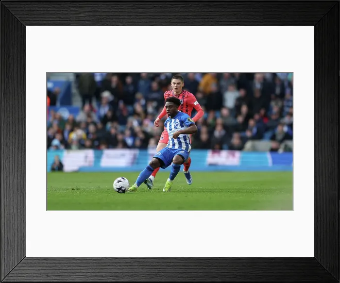 Framed Print : Brighton and Hove Albion v Everton Premier League 24FEB24 Framed Print : Brighton and Hove Albion v Everton Premier League 24FEB24