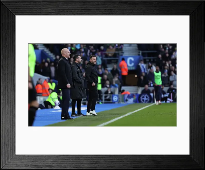 Framed Print : Brighton and Hove Albion v Everton Premier League 24FEB24 Framed Print : Brighton and Hove Albion v Everton Premier League 24FEB24