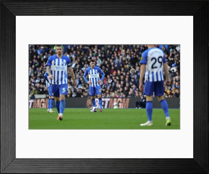 Framed Print : Brighton and Hove Albion v Everton Premier League 24FEB24 Framed Print : Brighton and Hove Albion v Everton Premier League 24FEB24
