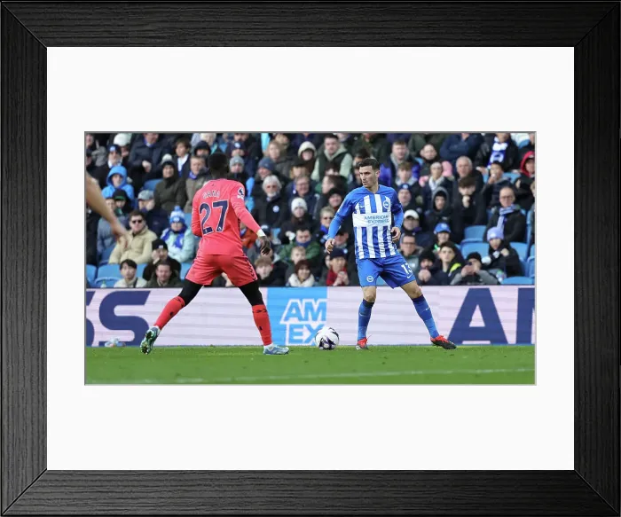Framed Print : Brighton and Hove Albion v Everton Premier League 24FEB24 Framed Print : Brighton and Hove Albion v Everton Premier League 24FEB24