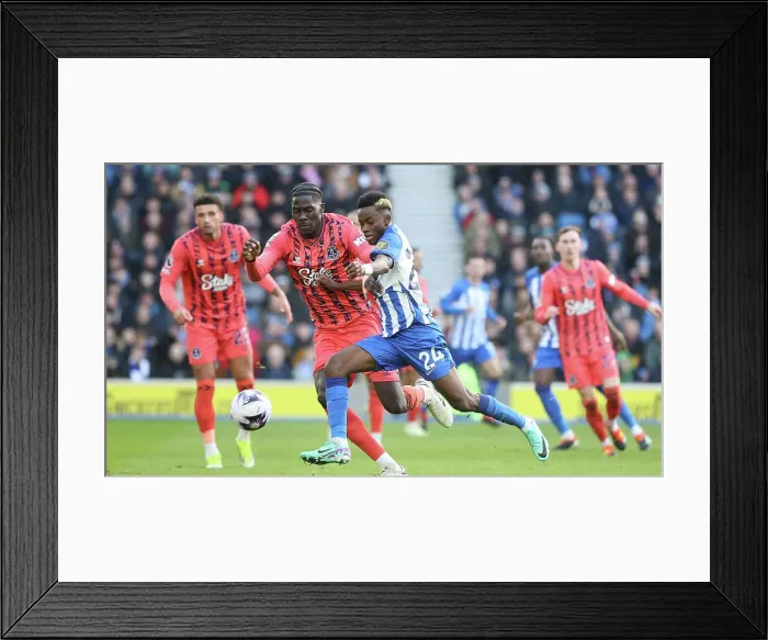 Framed Print : Brighton and Hove Albion v Everton Premier League 24FEB24 Framed Print : Brighton and Hove Albion v Everton Premier League 24FEB24