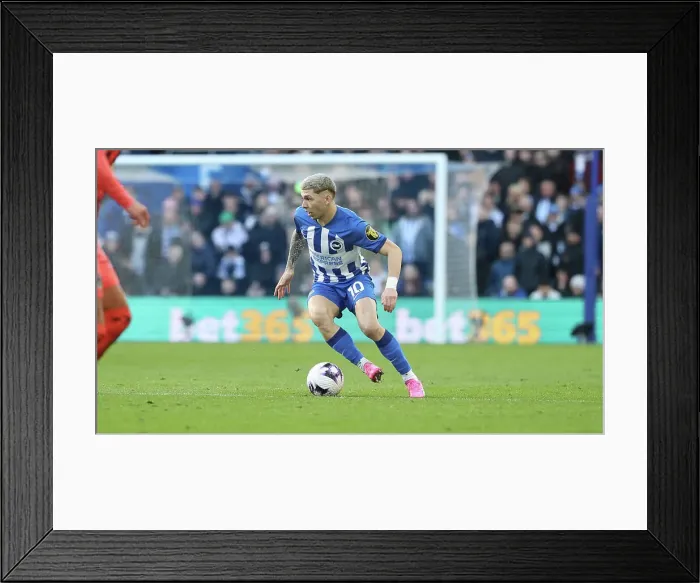 Framed Print : Brighton and Hove Albion v Everton Premier League 24FEB24 Framed Print : Brighton and Hove Albion v Everton Premier League 24FEB24