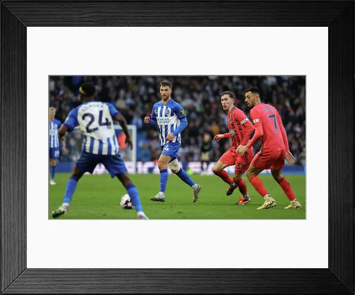 Framed Print : Brighton and Hove Albion v Everton Premier League 24FEB24 Framed Print : Brighton and Hove Albion v Everton Premier League 24FEB24