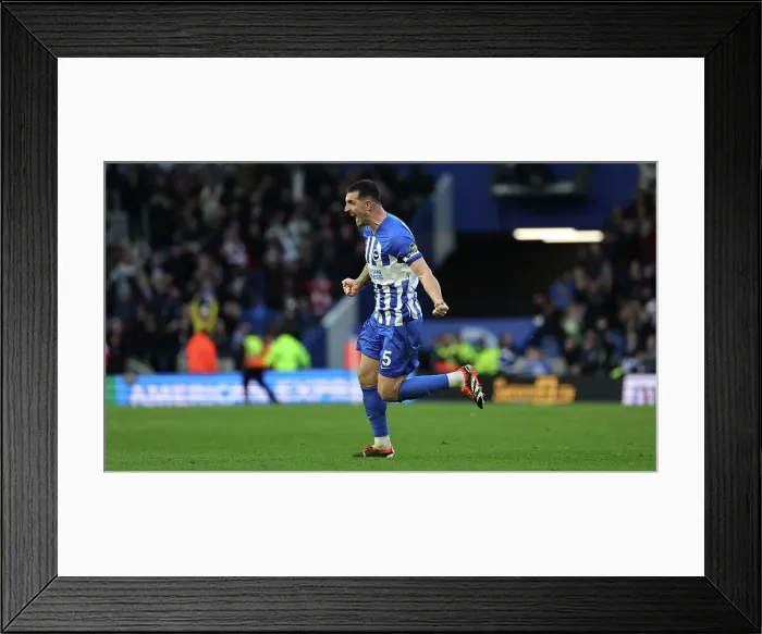 Framed Print : Brighton and Hove Albion v Everton Premier League 24FEB24 Framed Print : Brighton and Hove Albion v Everton Premier League 24FEB24