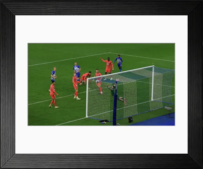 Framed Print : Brighton and Hove Albion v Everton Premier League 24FEB24 Framed Print : Brighton and Hove Albion v Everton Premier League 24FEB24