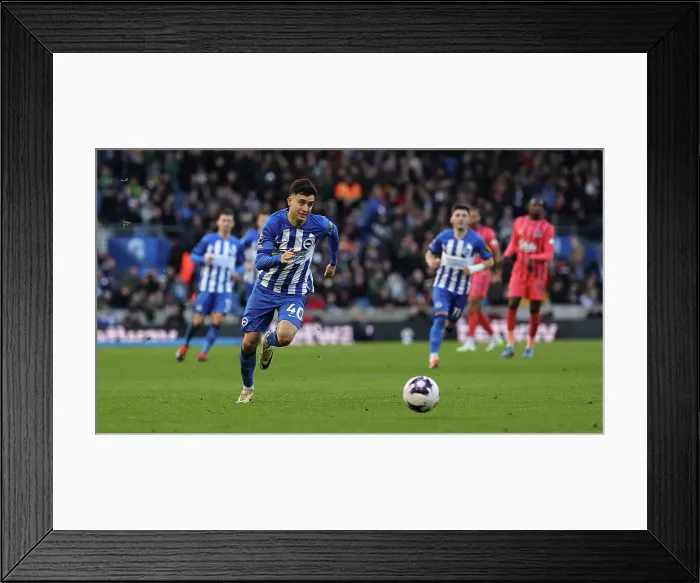 Framed Print : Brighton and Hove Albion v Everton Premier League 24FEB24 Framed Print : Brighton and Hove Albion v Everton Premier League 24FEB24