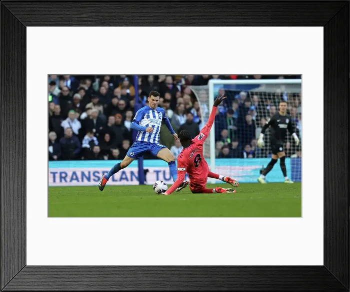 Framed Print : Brighton and Hove Albion v Everton Premier League 24FEB24 Framed Print : Brighton and Hove Albion v Everton Premier League 24FEB24