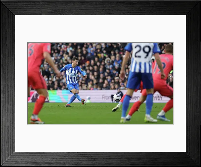 Framed Print : Brighton and Hove Albion v Everton Premier League 24FEB24 Framed Print : Brighton and Hove Albion v Everton Premier League 24FEB24