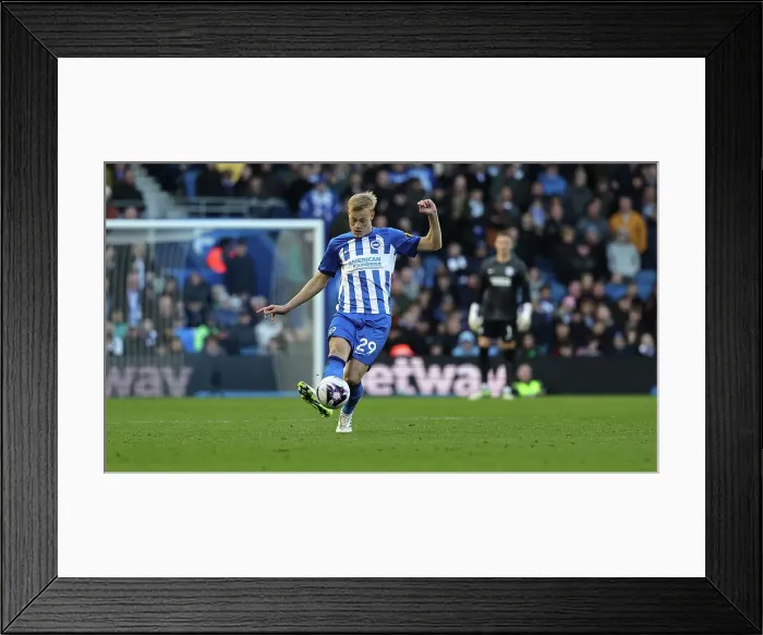 Framed Print : Brighton and Hove Albion v Everton Premier League 24FEB24 Framed Print : Brighton and Hove Albion v Everton Premier League 24FEB24