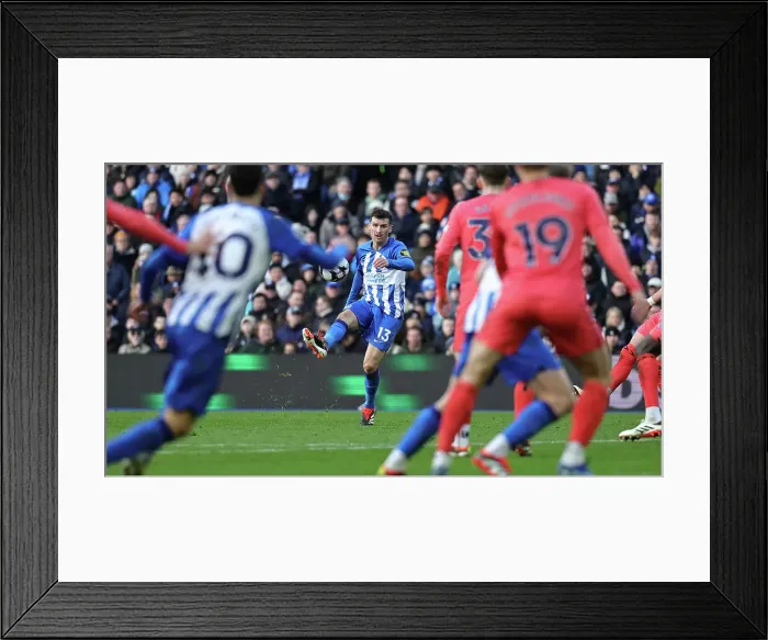 Framed Print : Brighton and Hove Albion v Everton Premier League 24FEB24 Framed Print : Brighton and Hove Albion v Everton Premier League 24FEB24