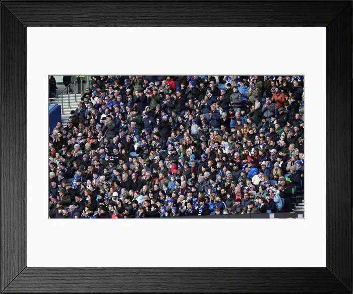 Framed Print : Brighton and Hove Albion v Everton Premier League 24FEB24 Framed Print : Brighton and Hove Albion v Everton Premier League 24FEB24