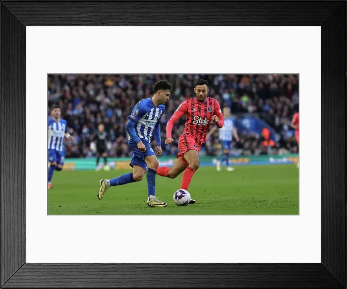 Framed Print : Brighton and Hove Albion v Everton Premier League 24FEB24 Framed Print : Brighton and Hove Albion v Everton Premier League 24FEB24