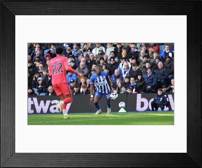 Framed Print : Brighton and Hove Albion v Everton Premier League 24FEB24 Framed Print : Brighton and Hove Albion v Everton Premier League 24FEB24