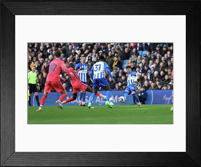Framed Print : Brighton and Hove Albion v Everton Premier League 24FEB24 Framed Print : Brighton and Hove Albion v Everton Premier League 24FEB24