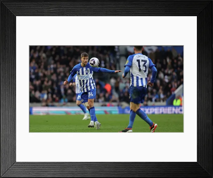Framed Print : Brighton and Hove Albion v Everton Premier League 24FEB24 Framed Print : Brighton and Hove Albion v Everton Premier League 24FEB24