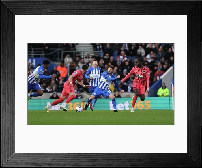 Framed Print : Brighton and Hove Albion v Everton Premier League 24FEB24 Framed Print : Brighton and Hove Albion v Everton Premier League 24FEB24
