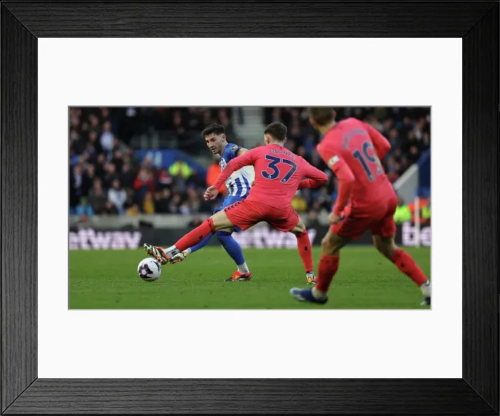 Framed Print : Brighton and Hove Albion v Everton Premier League 24FEB24 Framed Print : Brighton and Hove Albion v Everton Premier League 24FEB24