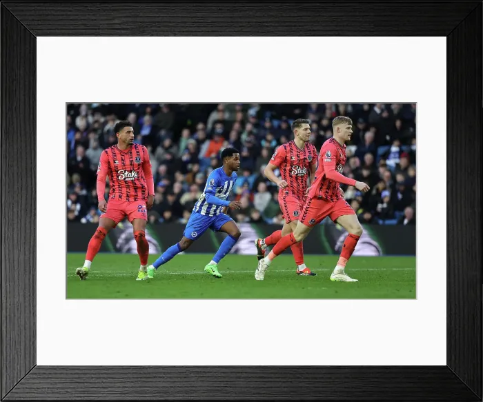 Framed Print : Brighton and Hove Albion v Everton Premier League 24FEB24 Framed Print : Brighton and Hove Albion v Everton Premier League 24FEB24