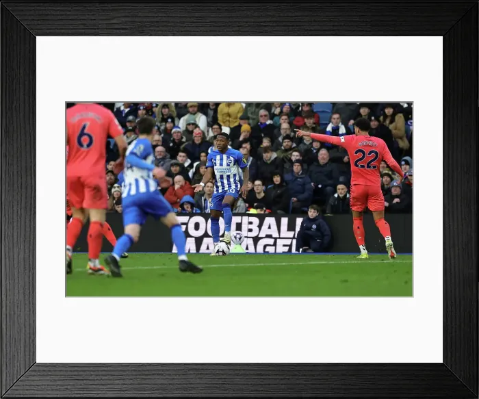 Framed Print : Brighton and Hove Albion v Everton Premier League 24FEB24 Framed Print : Brighton and Hove Albion v Everton Premier League 24FEB24