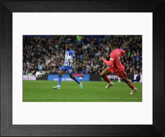 Framed Print : Brighton and Hove Albion v Everton Premier League 24FEB24 Framed Print : Brighton and Hove Albion v Everton Premier League 24FEB24