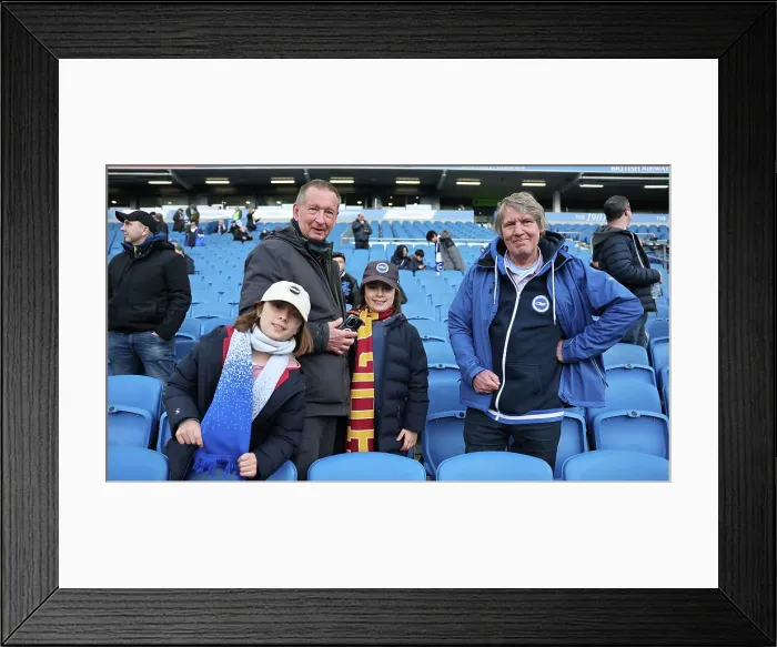Framed Print : Brighton and Hove Albion v Everton Premier League 24FEB24 Framed Print : Brighton and Hove Albion v Everton Premier League 24FEB24