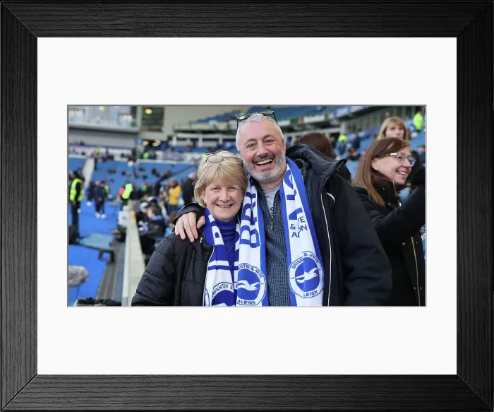 Framed Print : Brighton and Hove Albion v Everton Premier League 24FEB24 Framed Print : Brighton and Hove Albion v Everton Premier League 24FEB24