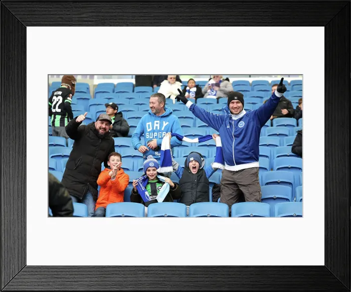 Framed Print : Brighton and Hove Albion v Everton Premier League 24FEB24 Framed Print : Brighton and Hove Albion v Everton Premier League 24FEB24