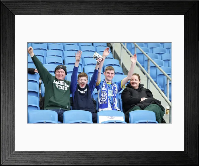 Framed Print : Brighton and Hove Albion v Everton Premier League 24FEB24 Framed Print : Brighton and Hove Albion v Everton Premier League 24FEB24