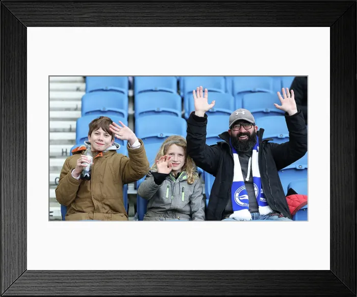 Framed Print : Brighton and Hove Albion v Everton Premier League 24FEB24 Framed Print : Brighton and Hove Albion v Everton Premier League 24FEB24