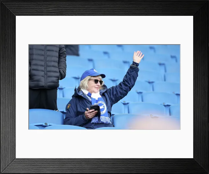 Framed Print : Brighton and Hove Albion v Everton Premier League 24FEB24 Framed Print : Brighton and Hove Albion v Everton Premier League 24FEB24