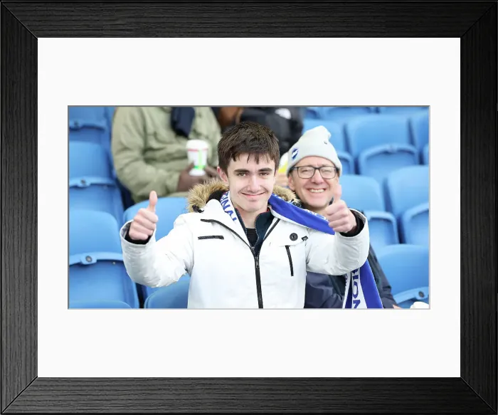 Framed Print : Brighton and Hove Albion v Everton Premier League 24FEB24 Framed Print : Brighton and Hove Albion v Everton Premier League 24FEB24