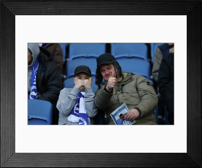 Framed Print : Brighton and Hove Albion v Everton Premier League 24FEB24 Framed Print : Brighton and Hove Albion v Everton Premier League 24FEB24