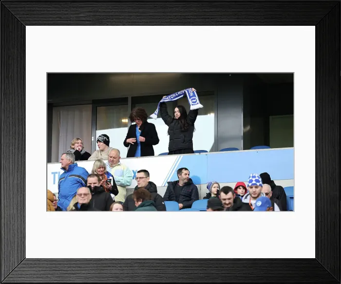 Framed Print : Brighton and Hove Albion v Everton Premier League 24FEB24 Framed Print : Brighton and Hove Albion v Everton Premier League 24FEB24