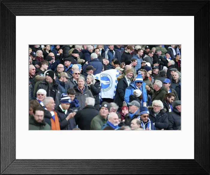 Framed Print : Brighton and Hove Albion v Everton Premier League 24FEB24 Framed Print : Brighton and Hove Albion v Everton Premier League 24FEB24
