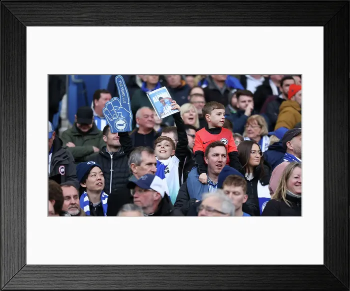 Framed Print : Brighton and Hove Albion v Everton Premier League 24FEB24 Framed Print : Brighton and Hove Albion v Everton Premier League 24FEB24