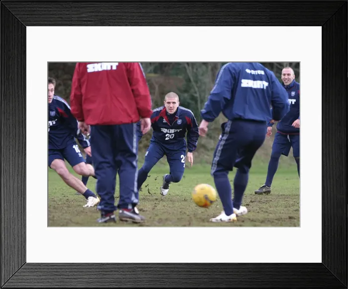Framed Print : Adam El-Abd training at Falmer Framed Print : Adam El-Abd training at Falmer