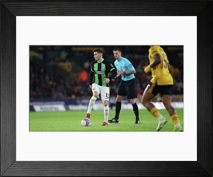 Framed Print : Wolverhampton Wanderers v Brighton and Hove Albion FA Cup 28FEB24 Framed Print : Wolverhampton Wanderers v Brighton and Hove Albion FA Cup 28FEB24