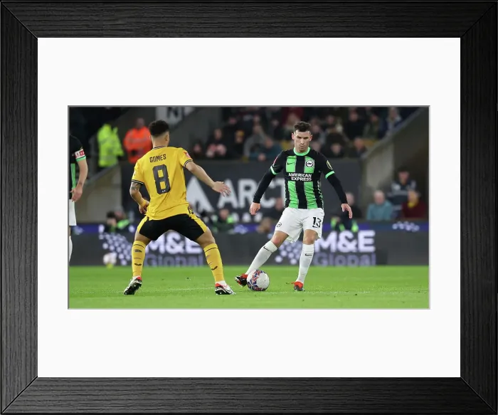 Framed Print : Wolverhampton Wanderers v Brighton and Hove Albion FA Cup 28FEB24 Framed Print : Wolverhampton Wanderers v Brighton and Hove Albion FA Cup 28FEB24