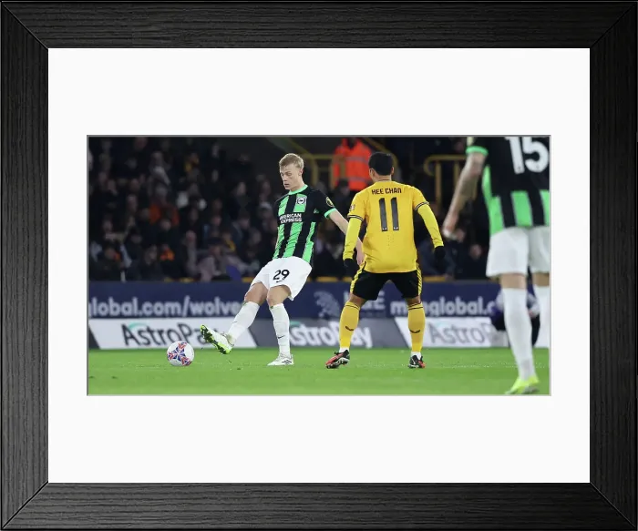 Framed Print : Wolverhampton Wanderers v Brighton and Hove Albion FA Cup 28FEB24 Framed Print : Wolverhampton Wanderers v Brighton and Hove Albion FA Cup 28FEB24