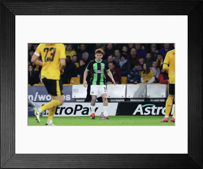 Framed Print : Wolverhampton Wanderers v Brighton and Hove Albion FA Cup 28FEB24 Framed Print : Wolverhampton Wanderers v Brighton and Hove Albion FA Cup 28FEB24